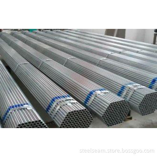 Hot finished Galvanized mechanical steel tubing for Fluid P